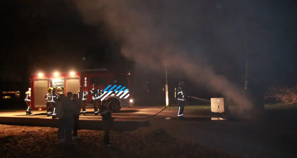 Container in brand na harde klap - Foto 5