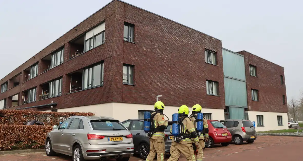 Brandweer ingezet wegens brandlucht in verzorgingstehuis