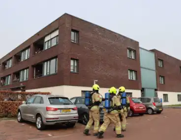Brandweer ingezet wegens brandlucht in verzorgingstehuis