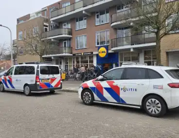 Gewonde en aanhouding bij steekincident in supermarkt
