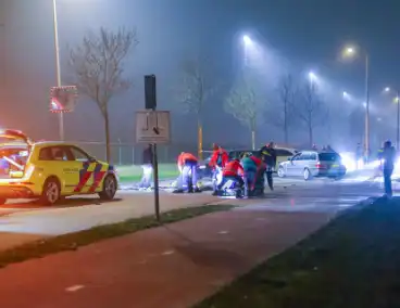 Motorrijder zwaargewond bij aanrijding in havengebied