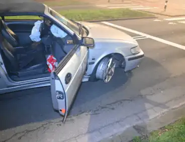 Bestuurder aangehouden na verlaten plaats ongeval