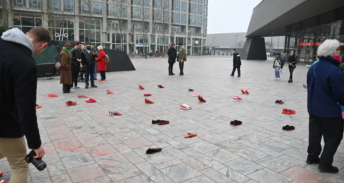 Rode hakken-demonstratie vraagt aandacht voor femicide