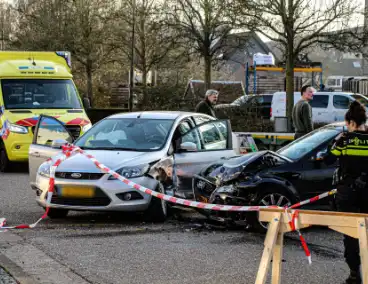 Flinke aanrijding met meerdere gewonden