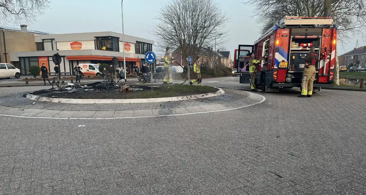 Vermoedelijke brandstichting leidt tot brandweeractie - Foto 2