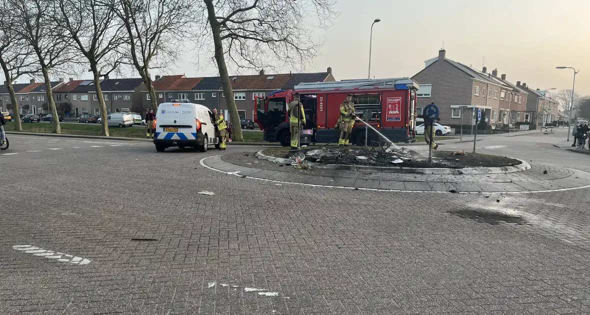 Vermoedelijke brandstichting leidt tot brandweeractie - Foto 3