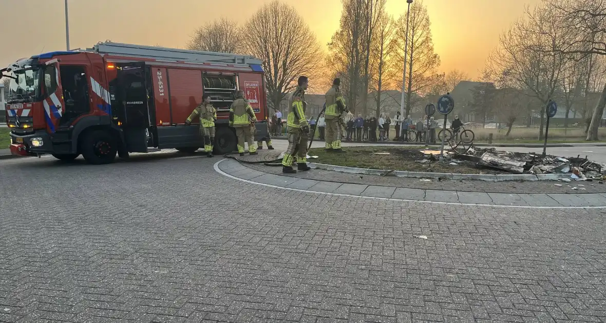 Vermoedelijke brandstichting leidt tot brandweeractie - Foto 4