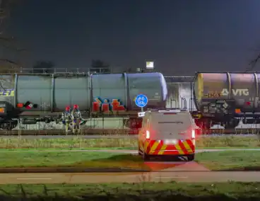 Lekkende ketelwagen leidt tot brandweeractie