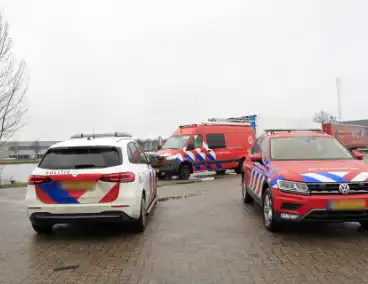 Zoektocht naar verdacht voorwerp in kanaal