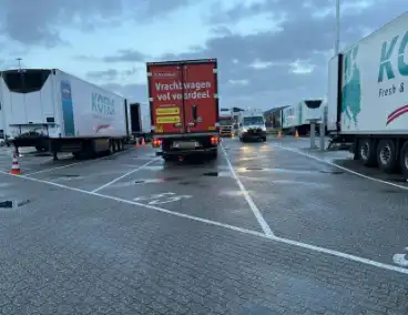 Douane en politie controleren visafslag