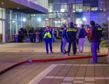 Brand in bijgebouw van Gerrit Rietveld Academie