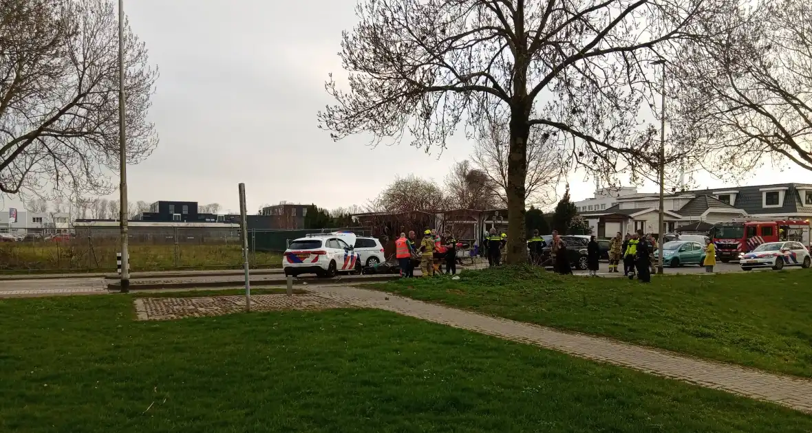 Scooterrijder onderuit tijdens achtervolging - Foto 2