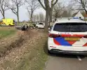 Auto belandt in sloot na aanrijding met meerdere gewonden