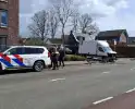 Aanrijding tussen bakwagen en personenwagen