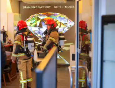 Brand in restaurant snel geblust