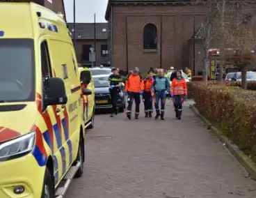 Gasfles mogelijk ontploft in onderwijsinstelling