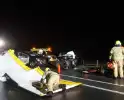 Ernsitg ongeval met drie voertuigen