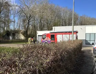 Brandweer lost waterlekkage op