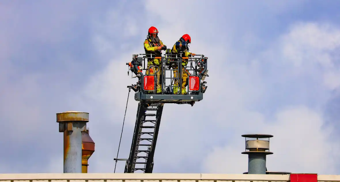 Brand in bedrijfspand onder controle
