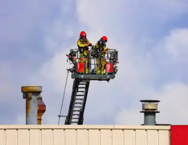 Brand in bedrijfspand onder controle