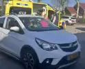 Jongen op elektrische step botst op auto
