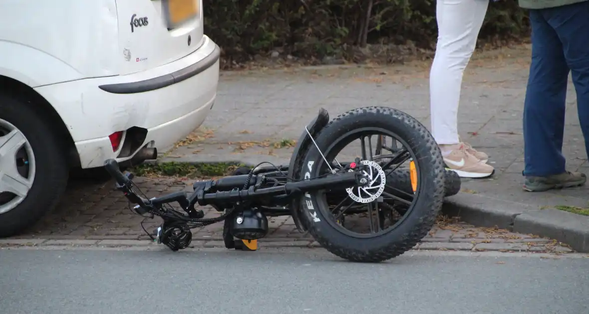 Fatbiker betrokken bij ongeval met auto - Foto 3