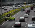 Kop-staartbotsing zorgt voor flinke verkeershinder
