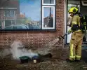 Woningbrand in keuken leidt tot rookontwikkeling
