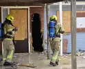 Brand in leegstaand pand moeilijk te bereiken