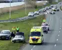 Aanrijding leidt tot afsluiting van de weg