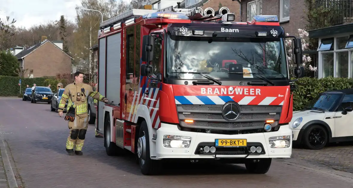 Brand in woning leidt tot schade