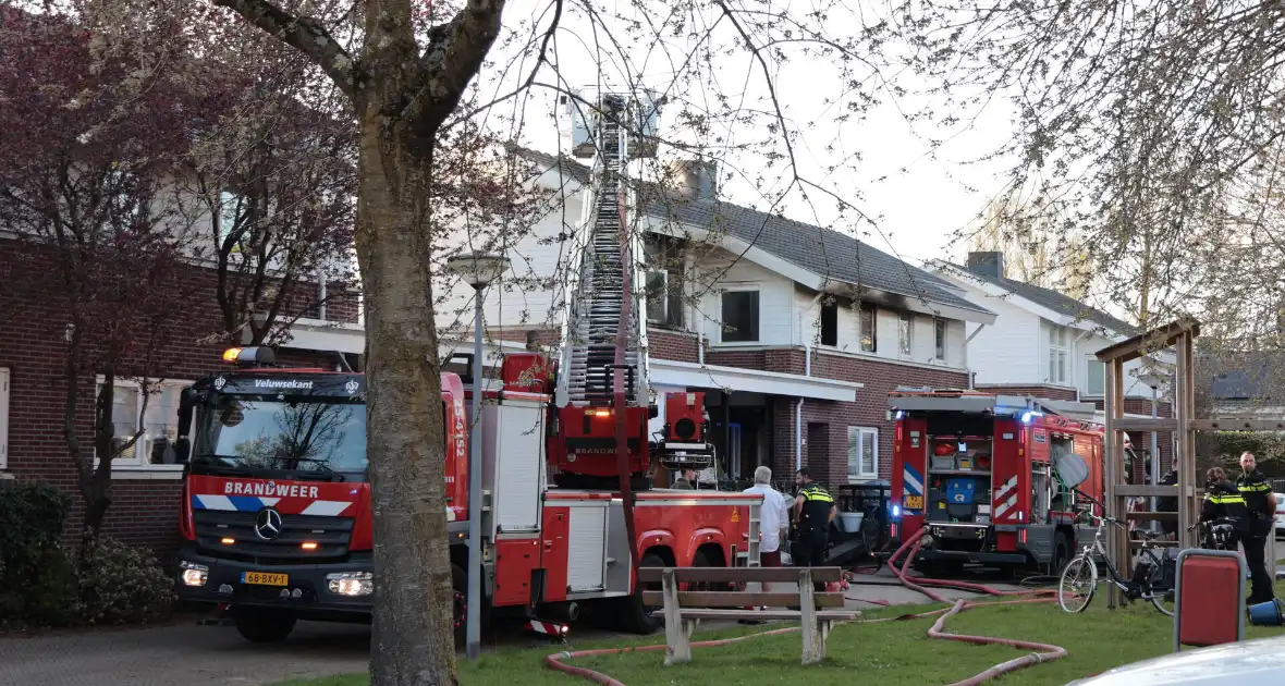 Woningbrand veroorzaakt zware schade