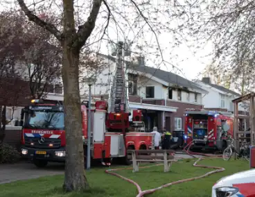 Woningbrand veroorzaakt zware schade