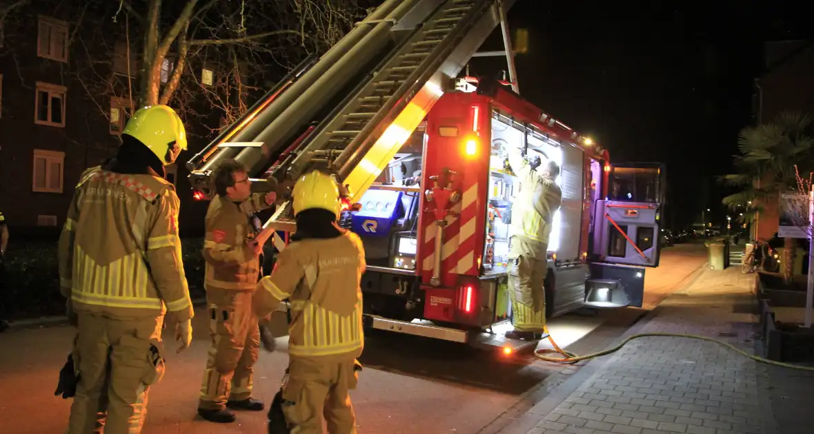 Buitenbrand in container geblust door buurtbewoners - Foto 3