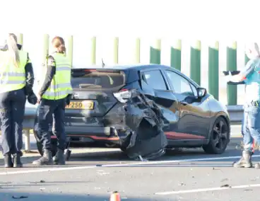 Ongeval op A27 veroorzaakt forse file