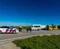 Ongeval met taxibus en bestelbus