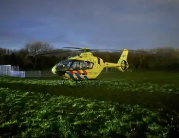 Medische noodsituatie op camping leidt tot grootschalige hulpverlening