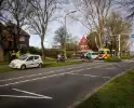 Fietser en automobilist botsen op oversteekplaats