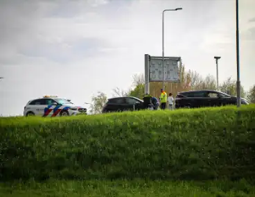 Botsing leidt tot verkeershinder