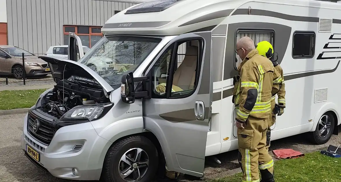 Brand in camper leidt tot ambulance-inzet - Foto 3