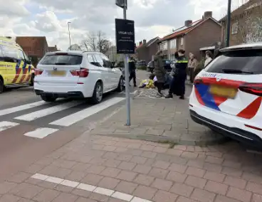 Scootmobielrijder aangereden door auto