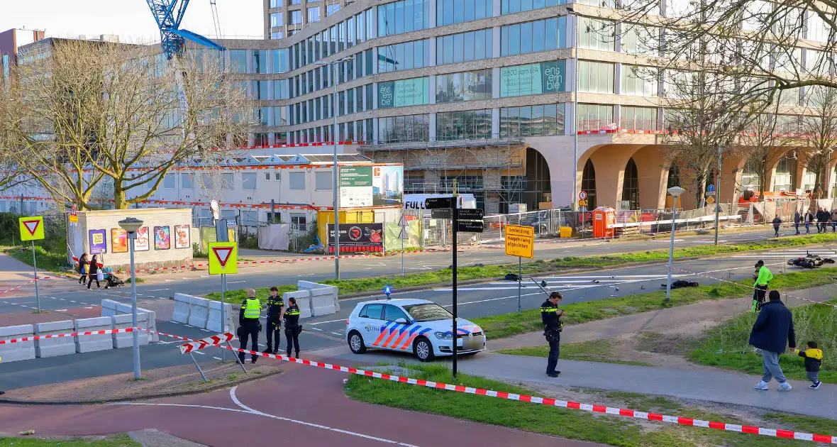 Zware aanrijding tussen motorfiets en fatbike - Foto 2