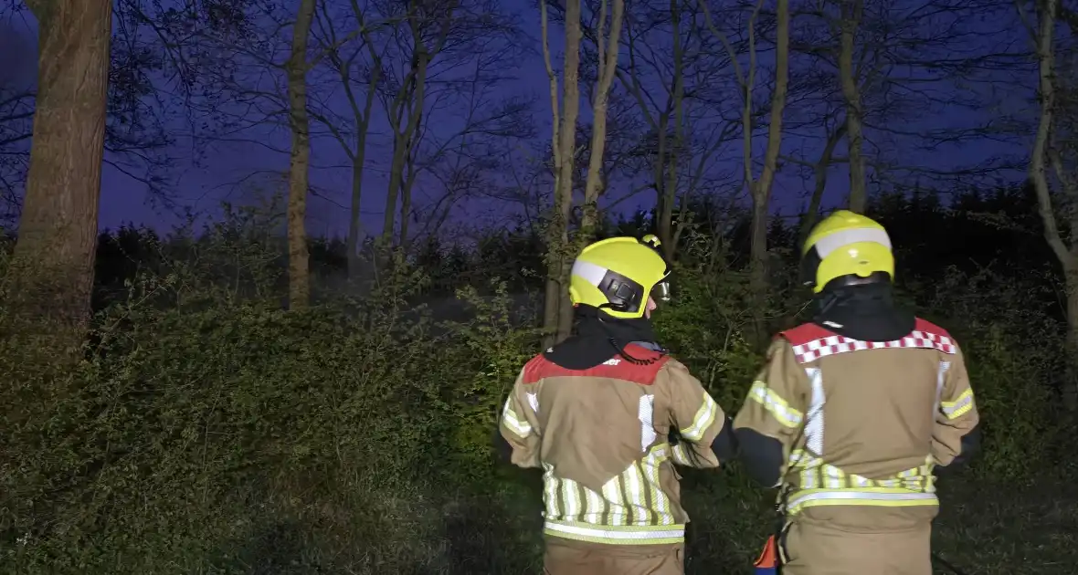 Buitenbrand in Katwijk vermoedelijk aangestoken - Foto 5