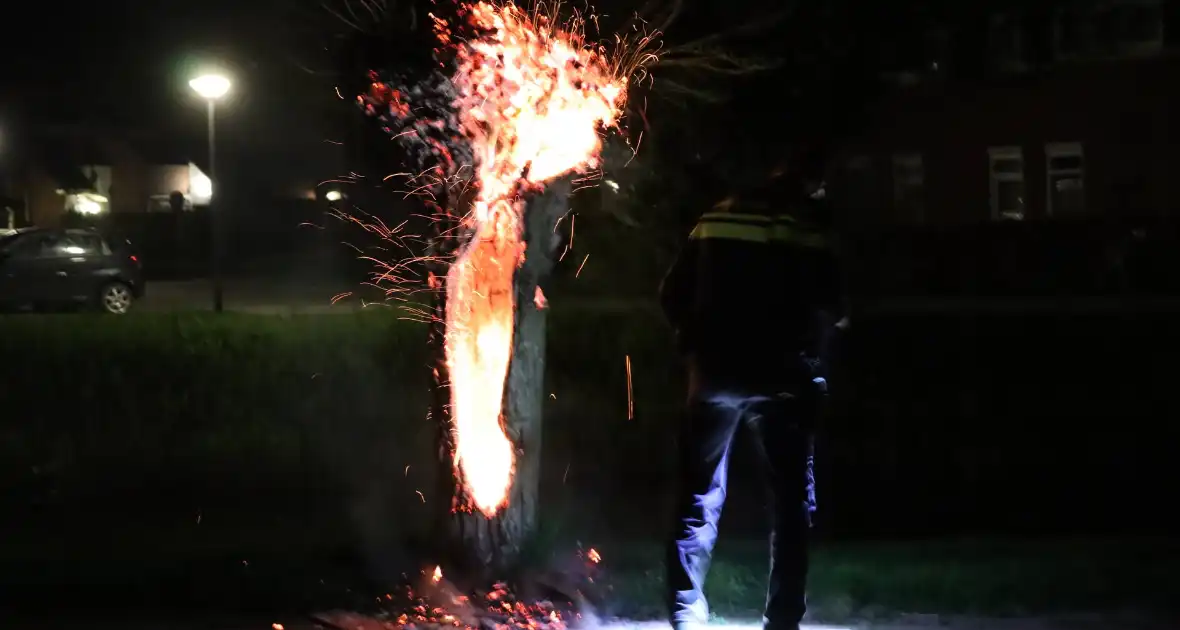 Buitenbrand door brandstichting in Lelystad - Foto 1