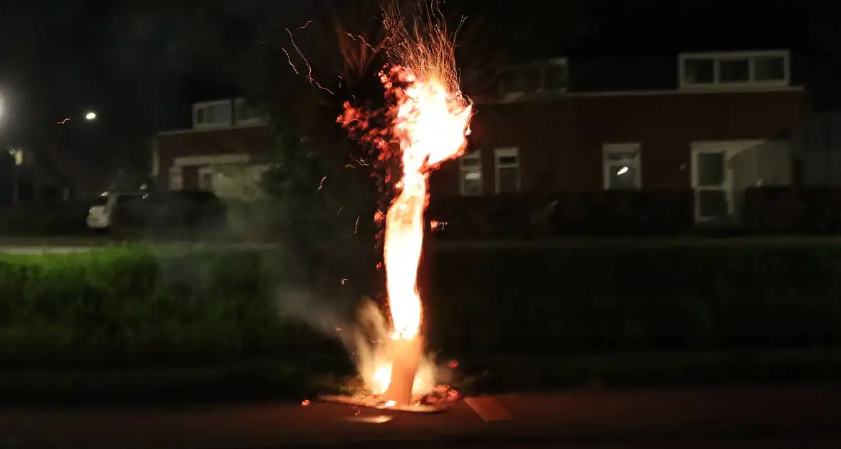 Buitenbrand door brandstichting in Lelystad - Foto 5