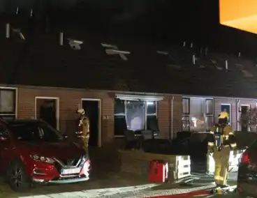 Flinke rookontwikkeling bij woningbrand Assen