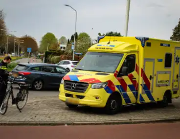 Ongeval tussen auto en fietser in Papendrecht