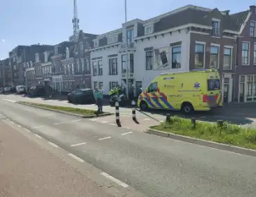 Voetganger gewond bij aanrijding met taxi
