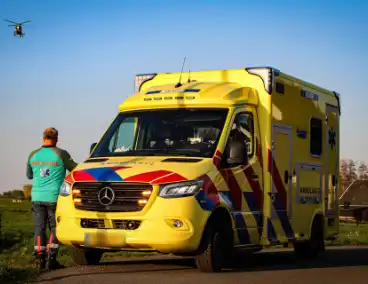 Traumahelikopter ingezet bij medisch incident