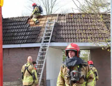 Woningbrand in Lelystad vraagt om brandweerinterventie